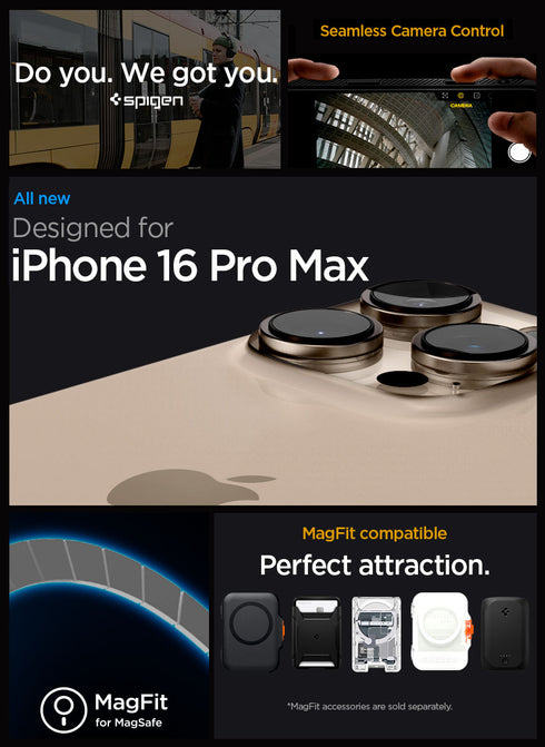 Spigen iPhone 16 Pro MAX Case Liquid Air T MAGFIT